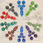DND Dice Sets, 10 X 7 Sets (70 Pieces) Polyhedron Dice for Dungeons and Dragons RPG MTG D&D Tabletop Game with 1 Big Pouch D4 D8