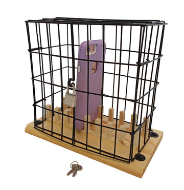 Dondor Cell Phone Lock Up Cage Prank Gift