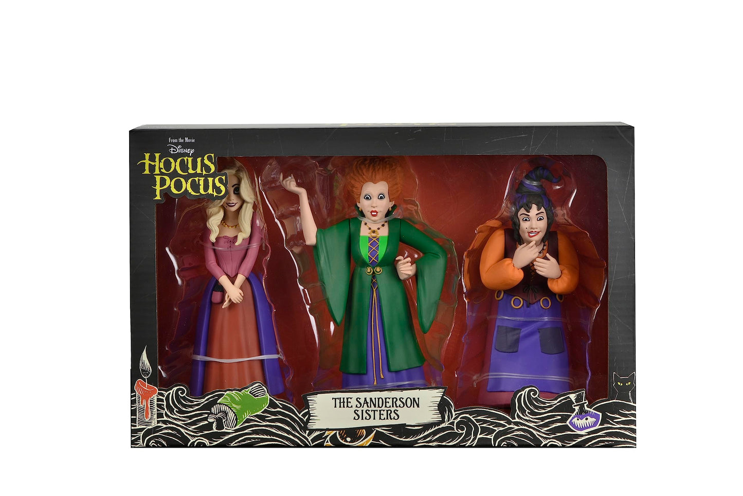 Neca Hocus Pocus: Toony Terror Sanderson Sisters 6' Action Figure 3-Pack
