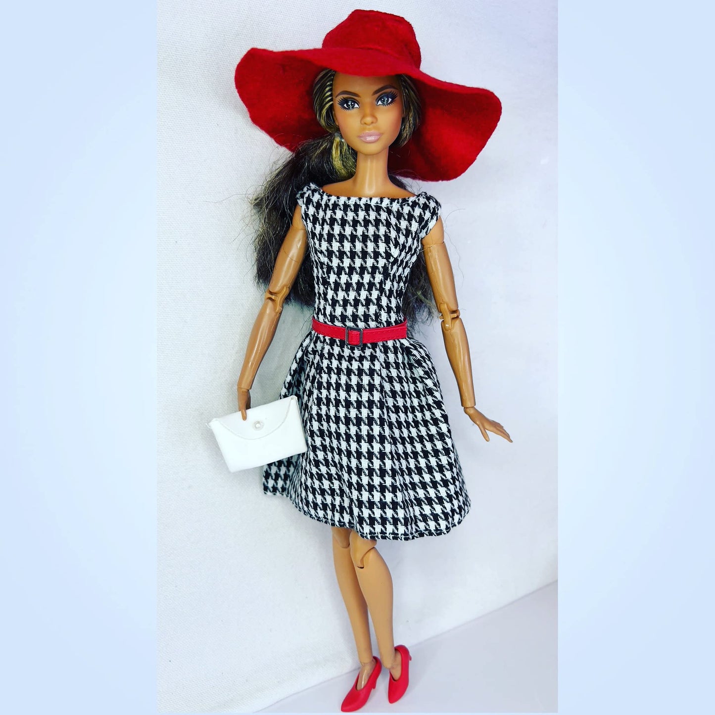 Eledoll Clothes Deluxe Fashion Pack Tea Time Black & Red Classic Set For 11.5    Doll #4