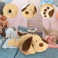 Morismos 5Lbs Dog Weighted Stuffed Animals 32'', Giant Large Stuffed Dog Weighted Plush, Big Dog Puppy Pillow For Adults Kids