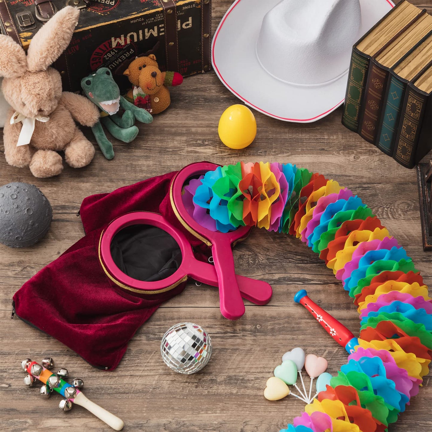 Wettarn 2 Pcs Magic Props Change Bag Magic Change Bag With Zipper Twisting Handle Make Things Appear Disappear Magic Trick Bag Magic Stage Prop Accessories For Kids Adults Boys Girls Gift