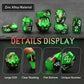 Fonvgogo Metal Dnd Dice For Dungeons And Dragon, Metal Dice Set D&D With Cardboard Box Unique Cool Stonehenge Rpg Polyhedral Dic