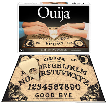 Classic Ouija with 1990s Artwork by Winning Moves Games  Thick Wood enhanced Quality Talking Spirit Board  for 2 or More Players  Ages 8 and Up (1175)