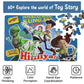 60 Piece Toy Story Puzzles In A Metal Box For Kids Ages 4-8 Jigsaw Puzzles For Girls And Boys Great Gift For Children (0683)
