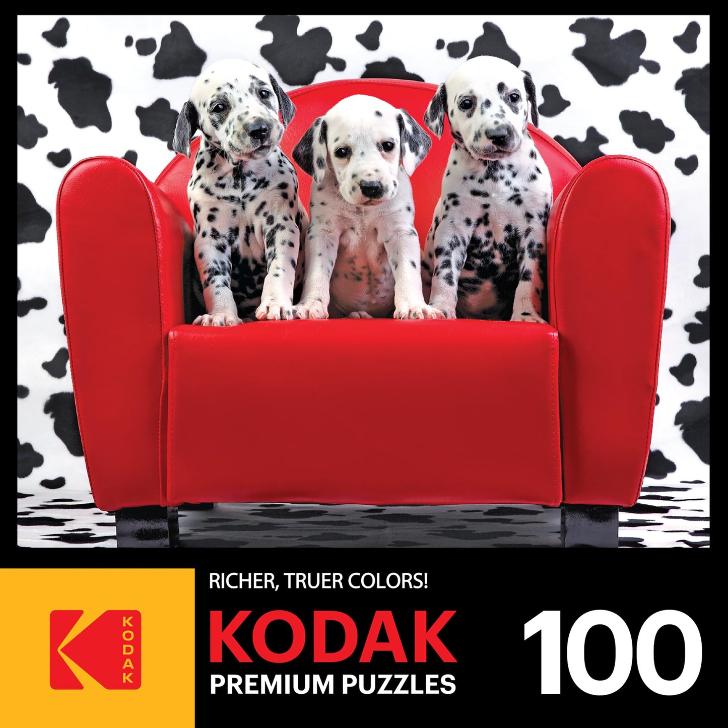 RoseArt 100-Piece Jigsaw Puzzle - Kodak Premium, Multi-colored, Paper, Model 8800ZZU for Adults