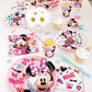 Unique Disney Iconic Minnie Mouse Rectangular Plastic Party Table Cover, 54 x 84, 1Ct, Multicolor (79233)