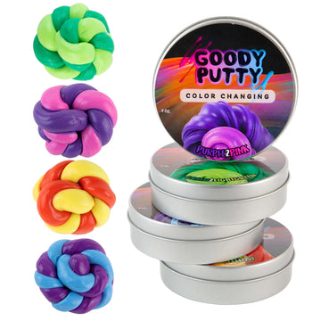 Color Changing Putty Fidget Toy For Kids Stress Relief And Therapy And Great Adhd Fidget Putty Toy That Changes Colors