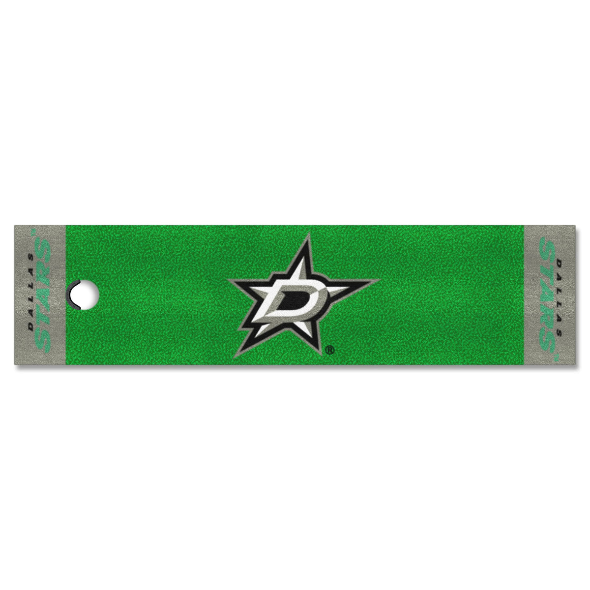 FANMATS 10641 Dallas Stars Putting Green Mat - 1.5ft. x 6ft.