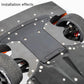 1.5MM Carbon Fiber Air Dam Diffuser for Arrma 6S 1/7 Infraction/Limitless/Felony,Wheel Covers Lightweight Left&Right Carbon Fibe