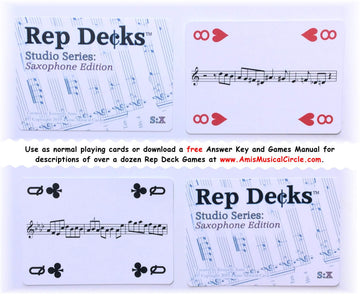 Rep Decks - Studio Series: Saxophone Edition