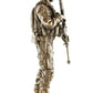 Ytc Sniper 13' Bronzed Resin Military Statue #8088 Modern Era Sniper .50 Cal Barrett M82