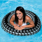 Intex Inflatable 36' Giant Tire Tubes For Swimming Pool/Lake/Ocean (4 Pack)