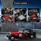 Mould King Vintage Car Building Set, 1380 Pieces, Plastic Model for Adults & Kids, 13"x4.6"x3.9" Collectible Retro Antique Vehicle