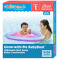 Swimschool Lil Narwal Baby Pool Float - 6-24 Months - Infant Swim Float With Splash & Play Activity Center And Safety Seat - Pin