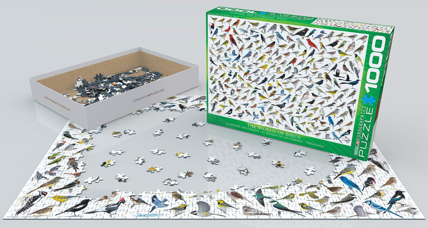 Eurographics The World Of Birds (1000 Piece) Puzzle