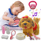 Toy Dog Walk And Bark, Sing, Tail, Lick, Repeat Toys For 2 +,3+,4+ Year Old Girl, Stuffed Puppy For Boys, Girls & Baby Gift Birt
