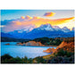 500 Pieces Puzzles for mature-themed  Jigsaw Puzzle 500 Piece for Kids Seniors Puzzle Mountain Lake  Challenging Puzzle Gift for Mom Dad Friend Family Activity Games Nights Home Decor Wall Art 20.5x15IN