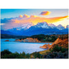 500 Pieces Puzzles for mature-themed  Jigsaw Puzzle 500 Piece for Kids Seniors Puzzle Mountain Lake  Challenging Puzzle Gift for Mom Dad Friend Family Activity Games Nights Home Decor Wall Art 20.5x15IN