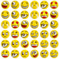 Lovestown Mini Stress Balls, 36Pcs 2Inch Smiley Face Stress Balls Yellow Funny Foam Stress Relief Toys For School Carnival Reward Student Prizes