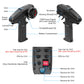 DUMBORC X6PM-350 2.4GHz 6CH Mini RC Radio Transmitter with X6FG Gyro Receiver with Low Voltage Alarm & Fail-Safe Function Mixed