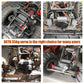 BETU 2Pack 20KG RC Servo,Steering Servo, Waterproof Servo with Full Metal Gear and 25T Servo Horn(180)