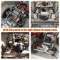 BETU 2Pack 20KG RC Servo,Steering Servo, Waterproof Servo with Full Metal Gear and 25T Servo Horn(180)