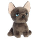 Aurora Expressive Petites Bonbon French Bulldog Stuffed Animal - Emotional Connection - Loving Companions - Gray 7 Inches