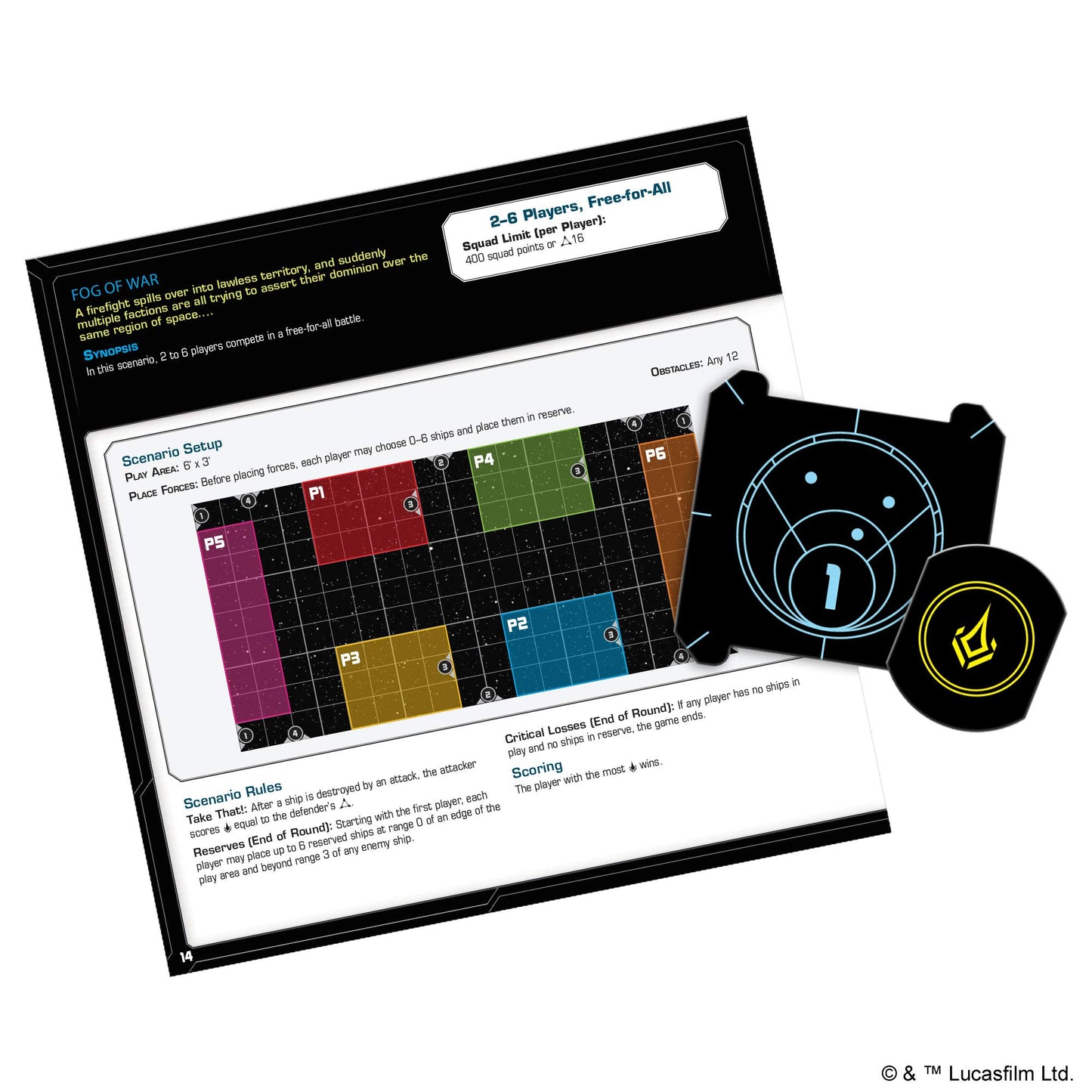 Star Wars X-Wing 2nd Edition Miniatures Game Epic Battles Multiplayer EXPANSION PACK - Strategy Game for Kids & Adults, Ages 14+