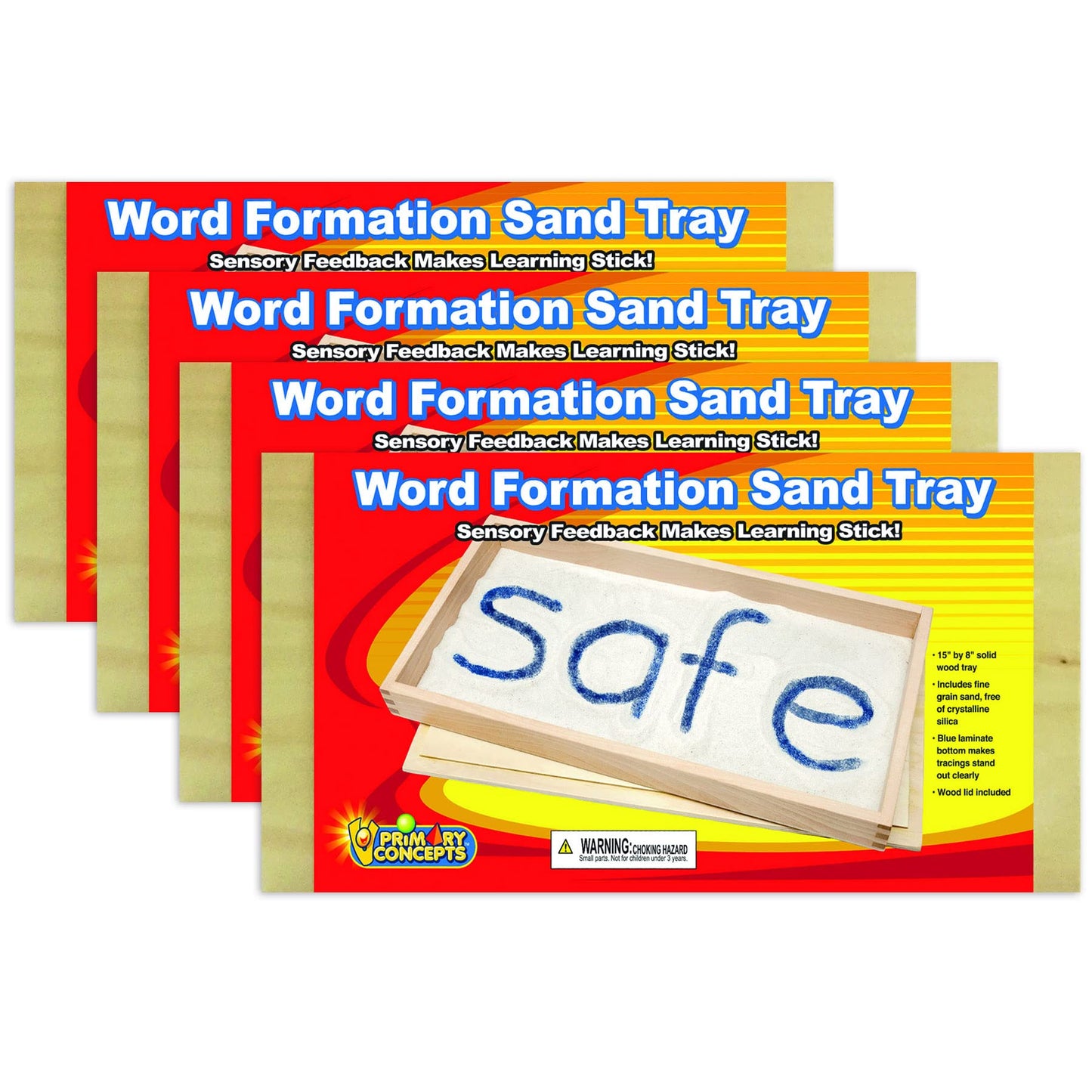 Word Formation Sand Tray Set Of 4