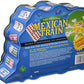 Puremco Mexican Train Double 12 Dominoes Set with Bonus Chickenfoot Game, 91 Tiles, Tin Travel Tin, Fun for Ages 6 & Up