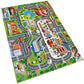 Oriate Kids Dream Mat Modern City Toy Activity Playmat, Parent-Child Interaction Game Map Rug, Ideal Children'S Educational Road Traffic City Life Pretend Play 552-C