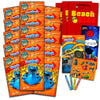 Bendon Publishing Set of 15 Kids Play Packs Bundle ~ Fun Party Favors Coloring Book Crayons, Stickers Plus Door Hanger and Loot 