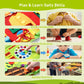 POIKSHARK Busy Board Montessori Toys for Toddler, Car Travel Activities Toys for Fine Motor Skills Development, Educational Pres