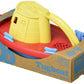 Green Toys Tugboat, Yellow/Red/Blue Cb - Pretend Play, Motor Skills, Kids Bath Toy Floating Pouring Vehicle. No Bpa, Phthalates, Pvc. Dishwasher Safe, Recycled Plastic, Made In Usa.