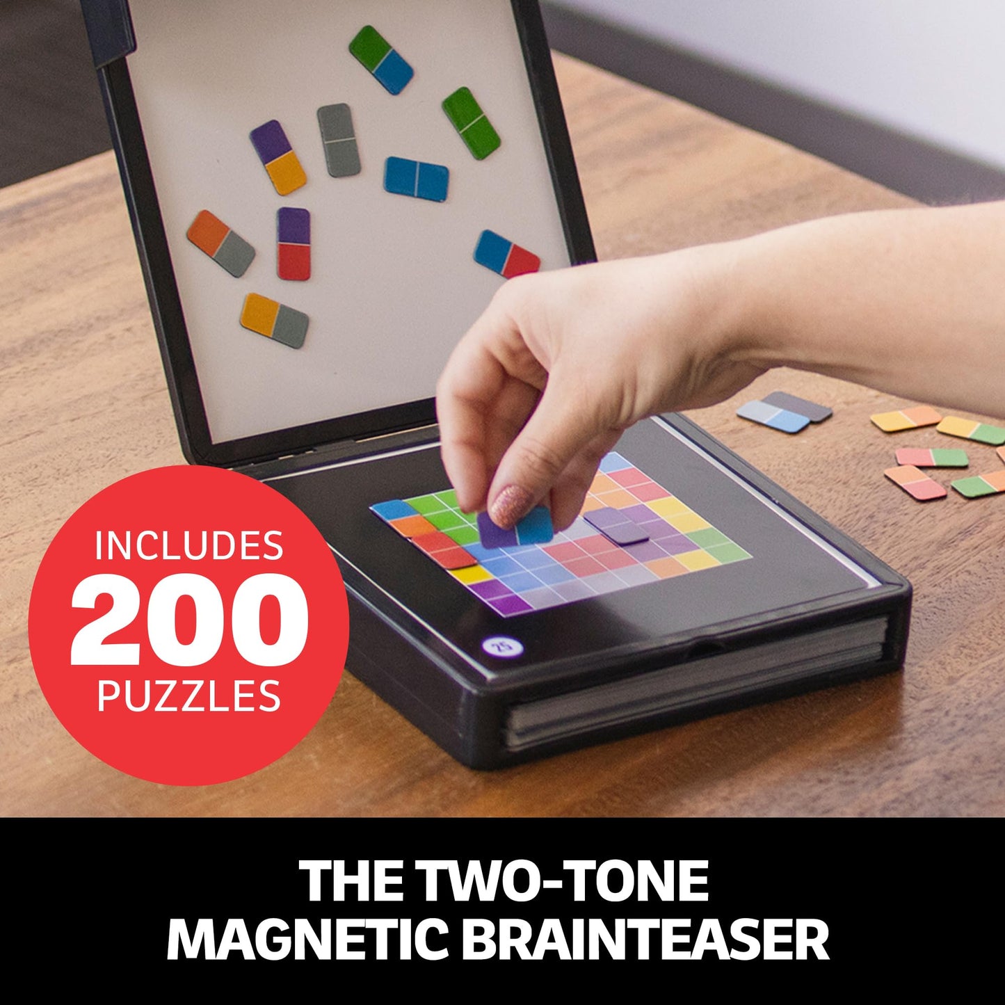 Educational Insights Kanoodle Duplexity, Brain Teaser Puzzle Challenge Game For Kids, Teens, And Adults, Stocking Stuffers, Ages 7+