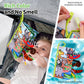 Jollybaby Crinkle Books For Babies, Sensory Soft Touch And Feel Baby Books Toys For 0-6 Months Infants, Newborn Montessori Early Educational Cloth Books Toys, Baby Girl & Boy Gift(Jungle Tails)