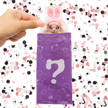 Na Na Na Surprise Minis Series 3 Fashion Doll - Mystery Packaging with Confetti Surprise, Includes 4 Small Doll, Outfit, Shoes,