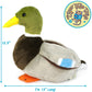 TigerHart Dakota Duck Plush - 13 Inch Stuffed Animal, Soft White Toy for Kids, Perfect Gift for Babies and Toddlers