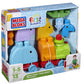 Mega Bloks First Builders Animal Safari Train