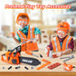 Skirtoy Toy Chainsaw for Kids, Family Day Games Pretend Play Series Kids Tool Set, Outdoor Electronic Chainsaw Toy Tool Set, STE