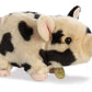 Aurora® Miyoni® Tots Pot-Bellied Piglet Stuffed Animal, 11" Pink, Lifelike Detail, Cherished Companionship, Model 26357
