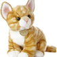 Aurora® Adorable Miyoni® Tots Orange Tabby Kitten Stuffed Animal - Lifelike Detail - Cherished Companionship - 10 Inches