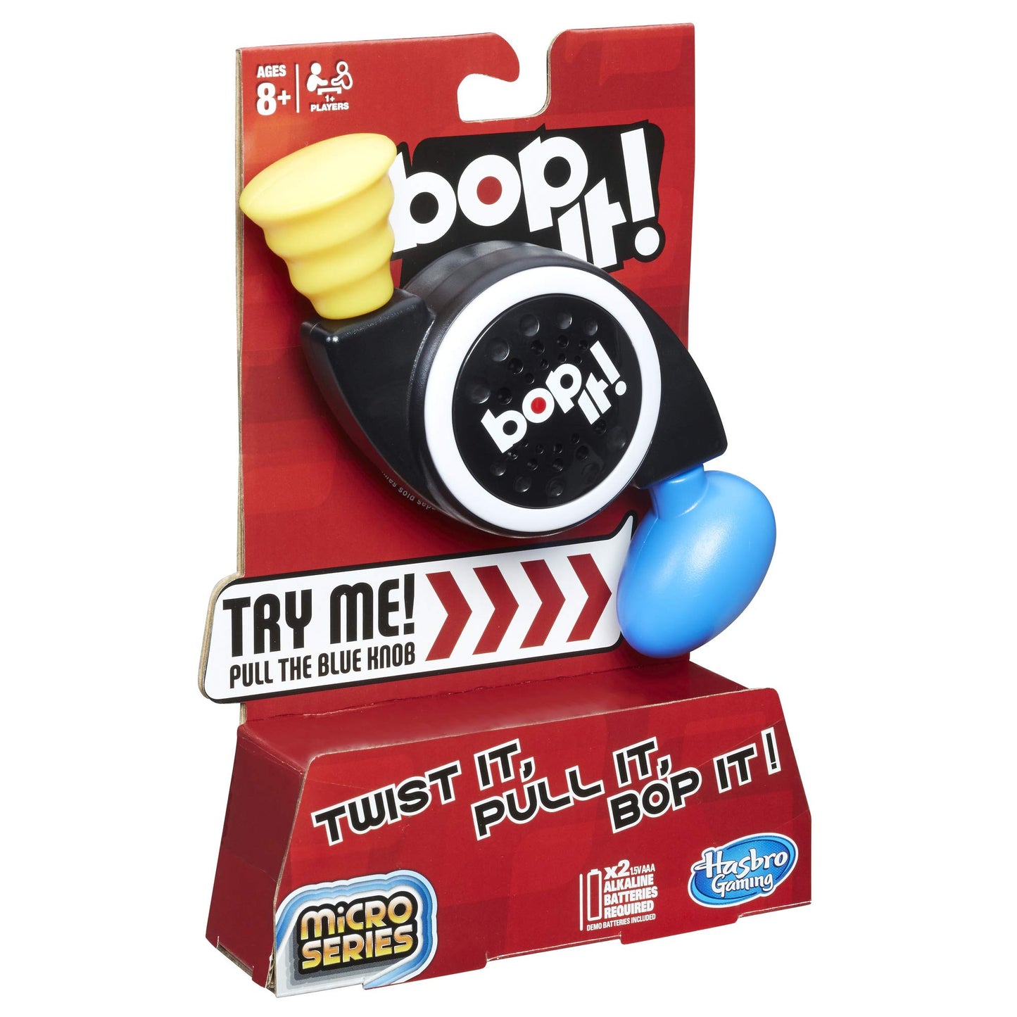 Hasbro Gaming Bop It! Micro Series Game - Medium Multicolor Plastic Fun, Model B06398020