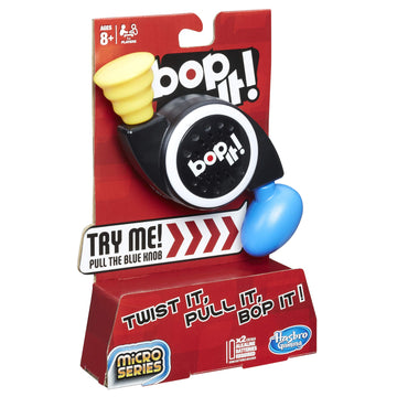 Hasbro Gaming Bop It! Micro Series Game - Medium Multicolor Plastic Fun, Model B06398020