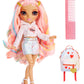 Rainbow High 9" Kia Hart Posable Fashion Doll with Backpack - Multicolor Vinyl, Special Edition for Kids Ages 4-12