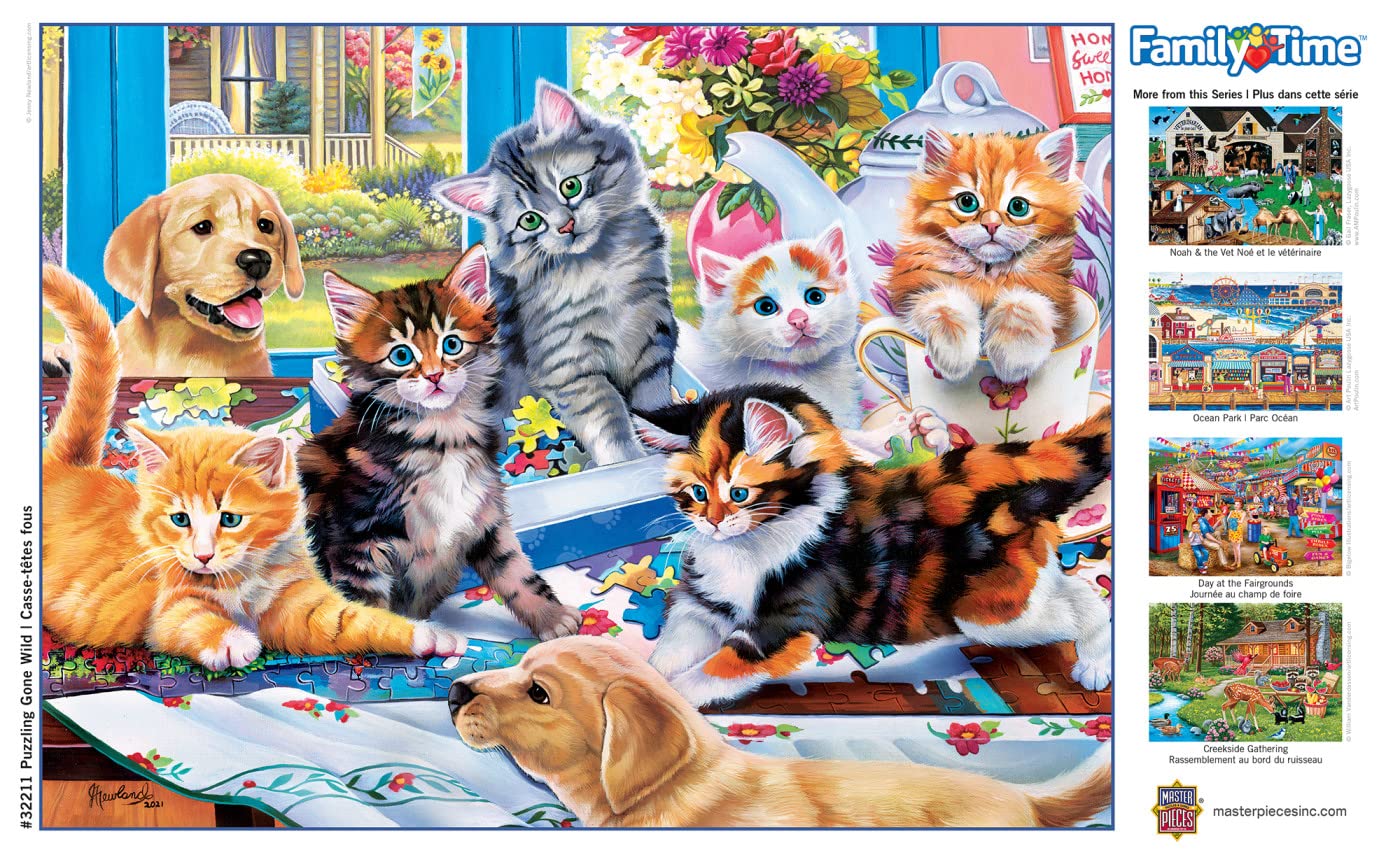 Puzzling Gone Wild 400 Pc