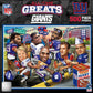 MasterPieces 500 Piece Sports Jigsaw Puzzle for mature-themeds - NFL New York Giants All-Time Greats - 15x21