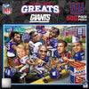MasterPieces 500 Piece Sports Jigsaw Puzzle for mature-themeds - NFL New York Giants All-Time Greats - 15x21