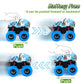 Lodby Dinosaur Trucks Toys For Kids 3-5 Year Old Boys, Friction Powered Dino Vehicles Toys For Age 3-5 Year Old Boys Birthday Gi